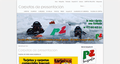Desktop Screenshot of carpetasdepresentacion.com